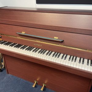 KEMBLE CLASSIC MAHOGANY SATIN UPRIGHT PIANO