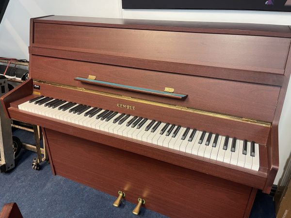 KEMBLE CLASSIC MAHOGANY SATIN UPRIGHT PIANO