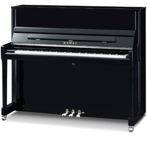 Kawai K300 Black Polish with Silver Finishing Upright Piano