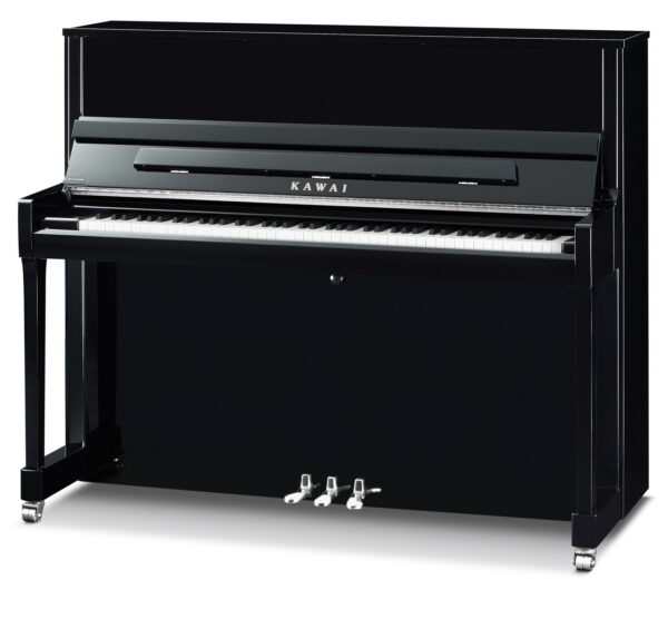 Kawai K300 Black Polish with Silver Finishing Upright Piano