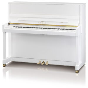 Kawai K300 White Polish Upright Piano