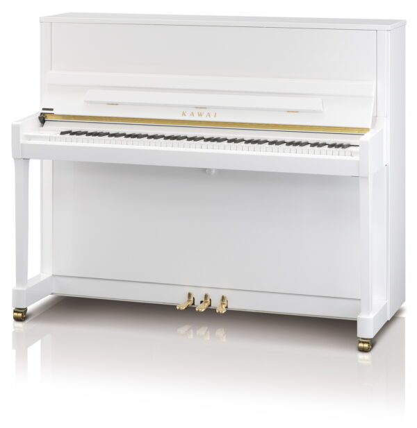 Kawai K300 White Polish Upright Piano