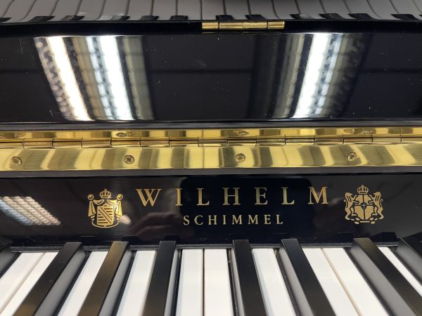 Schimmel W114 Traditional Black Polished Upright - Image 2