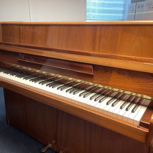 ZIMMERMANN 111O WALNUT POLISHED UPRIGHT PIANO