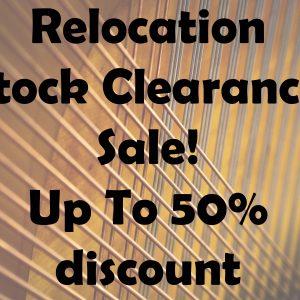 Relocation Stock Clearance Sale